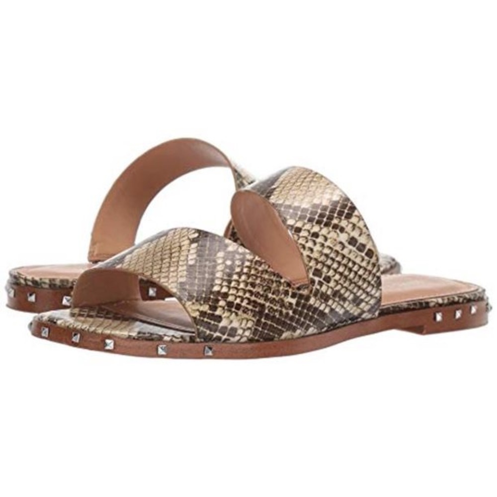 Marc Fisher | Jaylin Snake Square Toe Sandals 7m - image 1